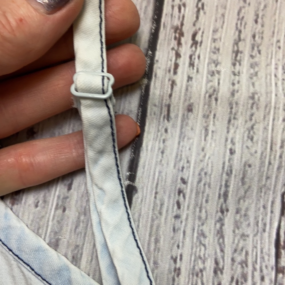 Old Navy Lightweight Light Denim Pantsuit. Size XSmall. - Picture 7 of 11